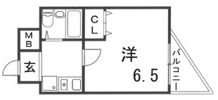 平成大日ハイツの物件間取画像